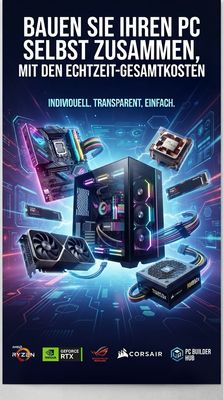Wähle deine Komponenten