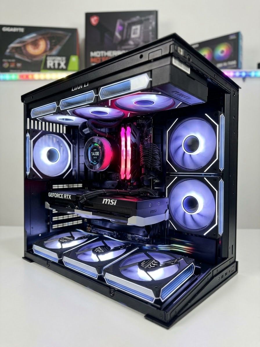 Gaming PC Rtx MSI Ventus X3 5080 16 GB OC intel I9 14900KF DDr5 32 GB 6400 MHz + 2 TB Ssd Pcie4