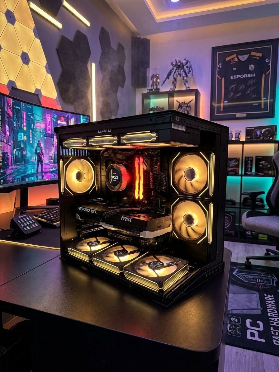 Gaming PC Rtx MSI Ventus X3 5080 16 GB OC intel I9 14900KF DDr5 32 GB 6400 MHz + 2 TB Ssd Pcie4