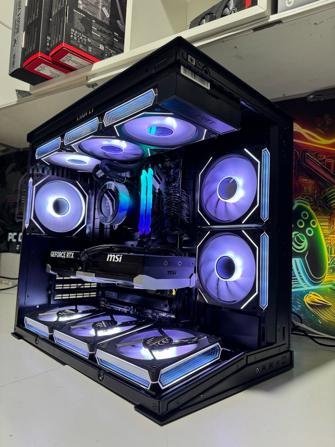 Gaming PC Rtx MSI Ventus X3 5080 16 GB OC intel I9 14900KF DDr5 32 GB 6400 MHz + 2 TB Ssd Pcie4