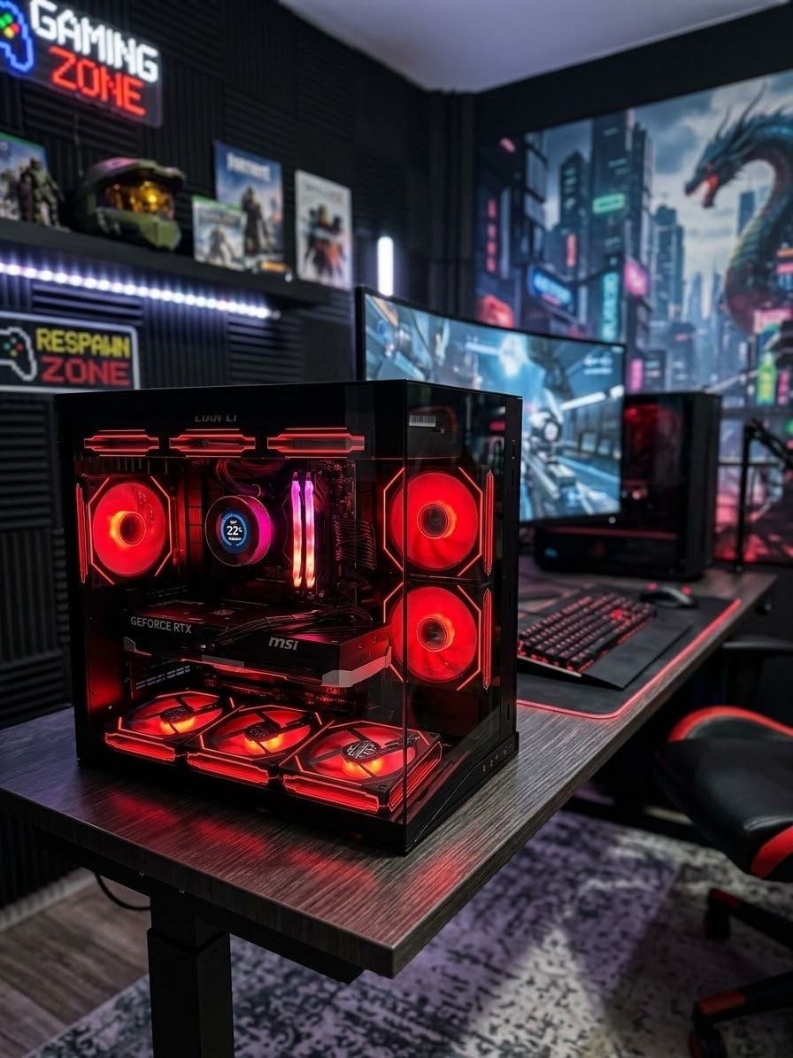 Gaming PC Rtx MSI Ventus X3 5080 16 GB OC intel I9 14900KF DDr5 32 GB 6400 MHz + 2 TB Ssd Pcie4