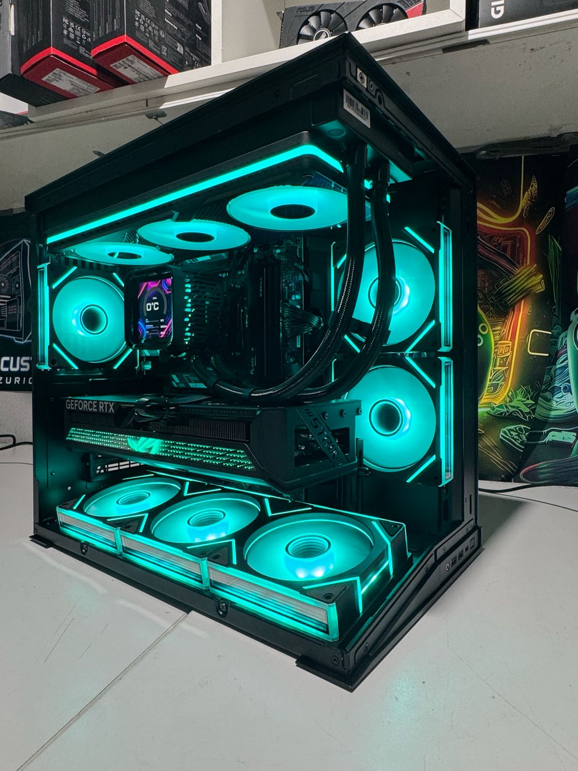 Gaming PC Asus Rog  Strix 5070TI+ 78X3D 32  GB DDR5 Cl30+ 1Tb Samsung ssd