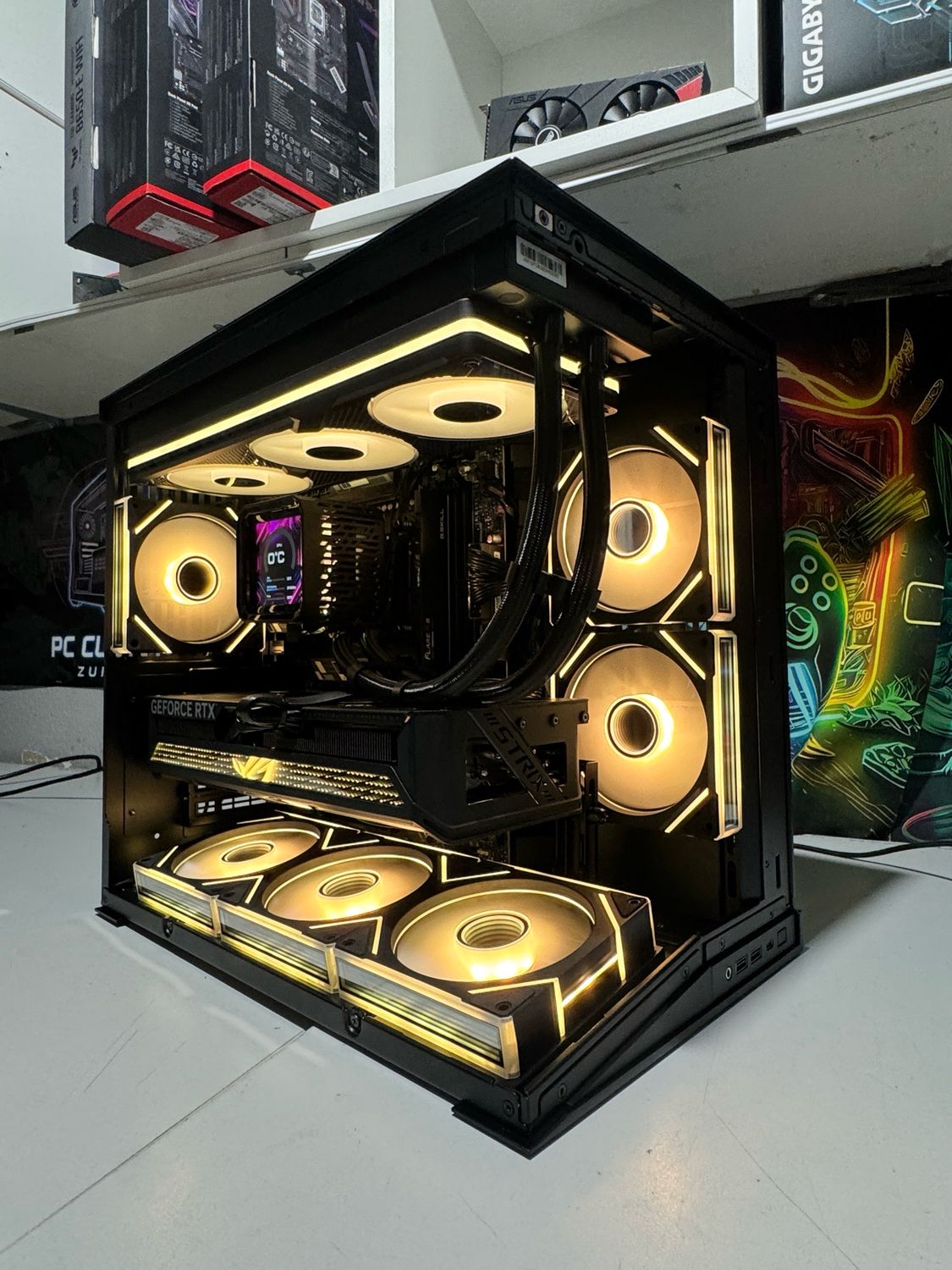 Gaming PC Asus Rog  Strix 5070TI+ 78X3D 32  GB DDR5 Cl30+ 1Tb Samsung ssd