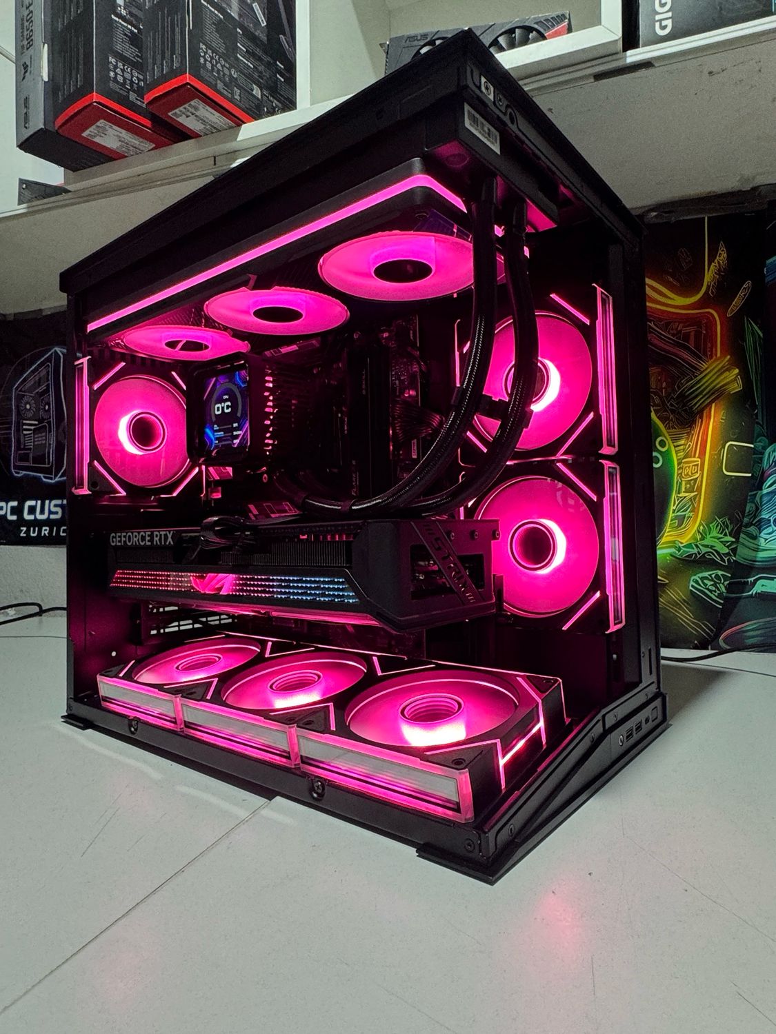 Gaming PC Asus Rog  Strix 5070TI+ 78X3D 32  GB DDR5 Cl30+ 1Tb Samsung ssd