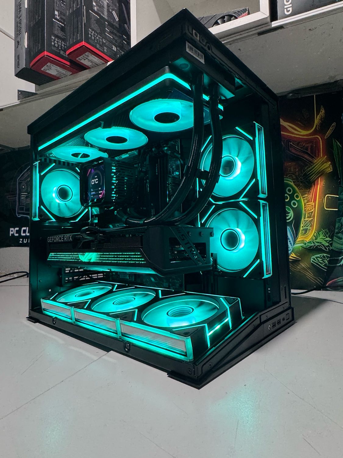 Gaming PC Asus Rog  Strix 5070TI+ 78X3D 32  GB DDR5 Cl30+ 1Tb Samsung ssd