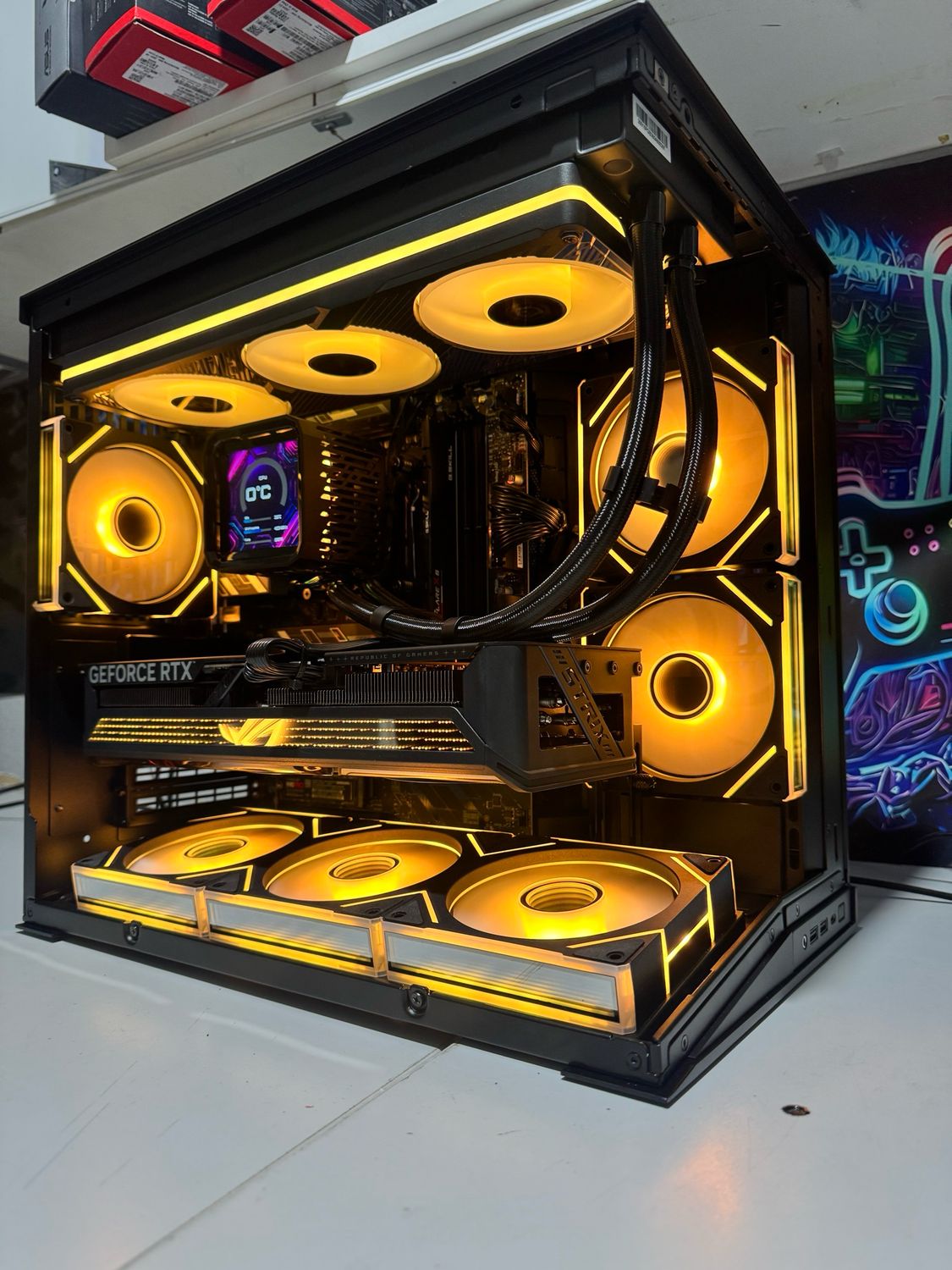 Gaming PC Asus Rog  Strix 5070TI+ 78X3D 32  GB DDR5 Cl30+ 1Tb Samsung ssd
