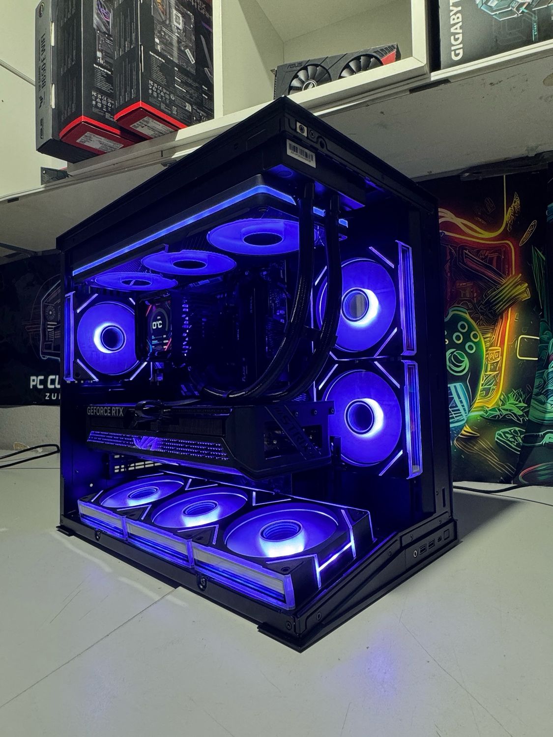 Gaming PC Asus Rog  Strix 5070TI+ 78X3D 32  GB DDR5 Cl30+ 1Tb Samsung ssd