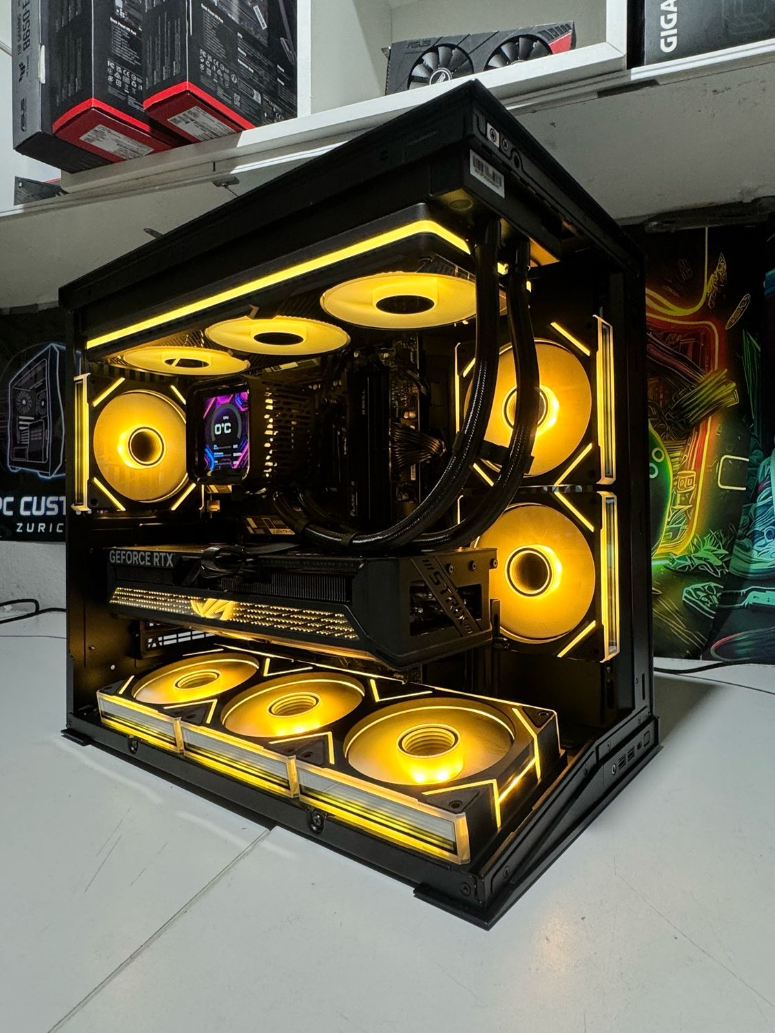 Gaming PC Asus Rog  Strix 5070TI+ 78X3D 32  GB DDR5 Cl30+ 1Tb Samsung ssd
