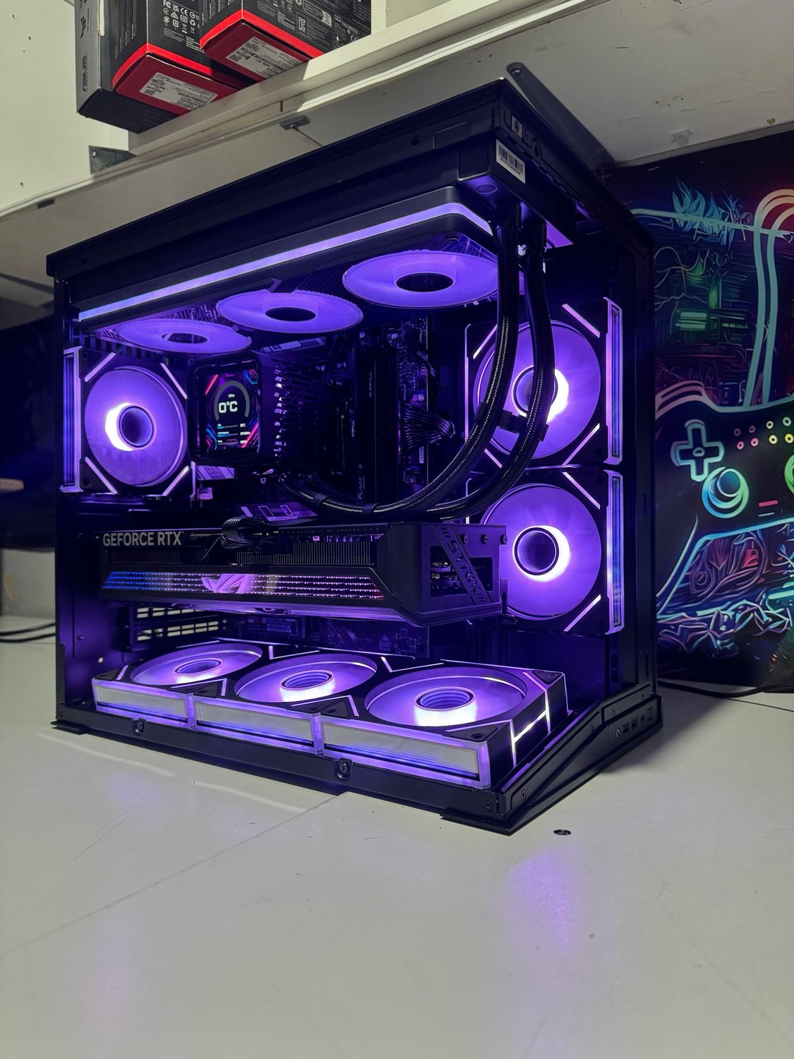 Gaming PC Asus Rog  Strix 5070TI+ 78X3D 32  GB DDR5 Cl30+ 1Tb Samsung ssd