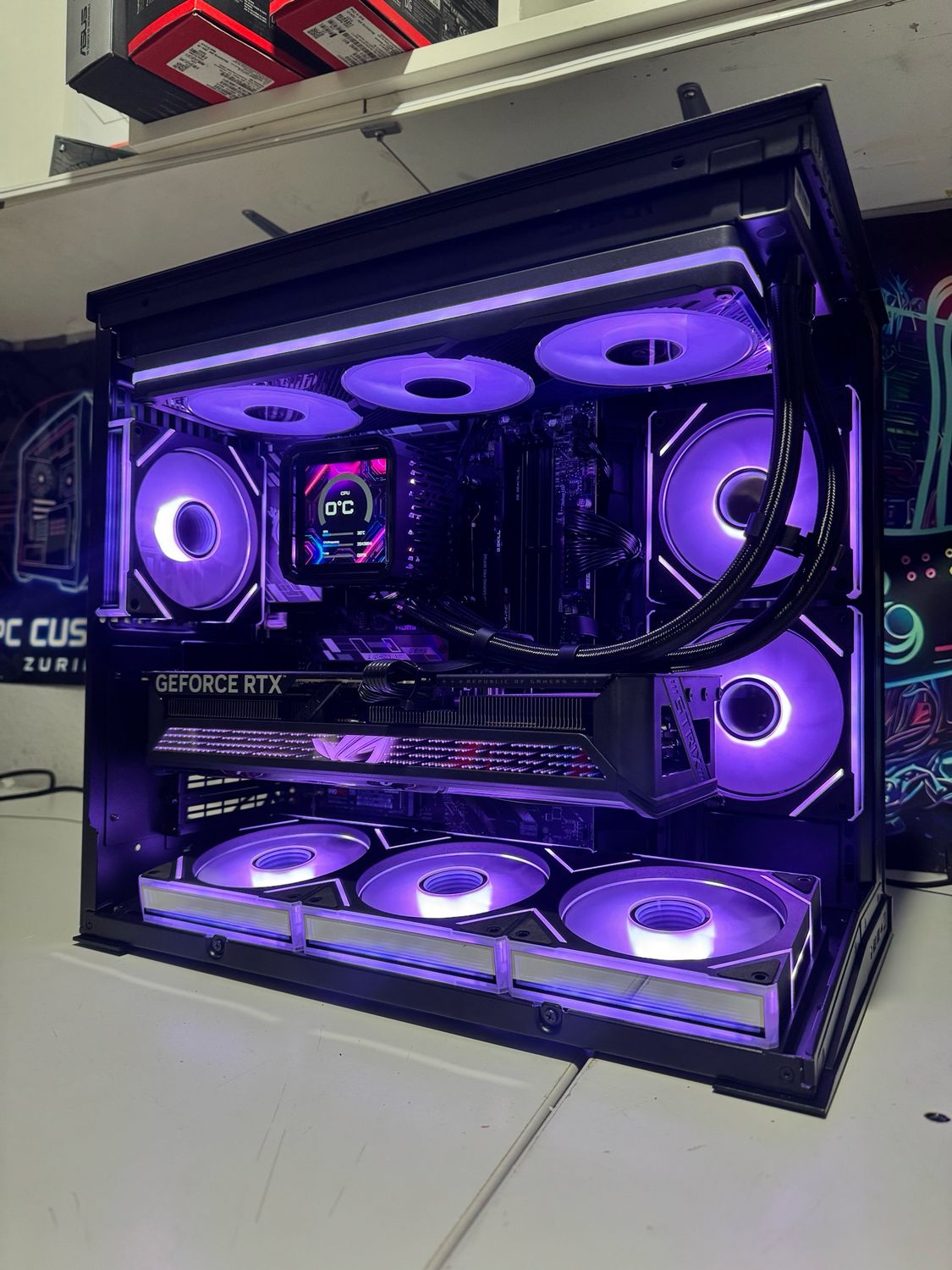 Gaming PC Asus Rog  Strix 5070TI+ 78X3D 32  GB DDR5 Cl30+ 1Tb Samsung ssd