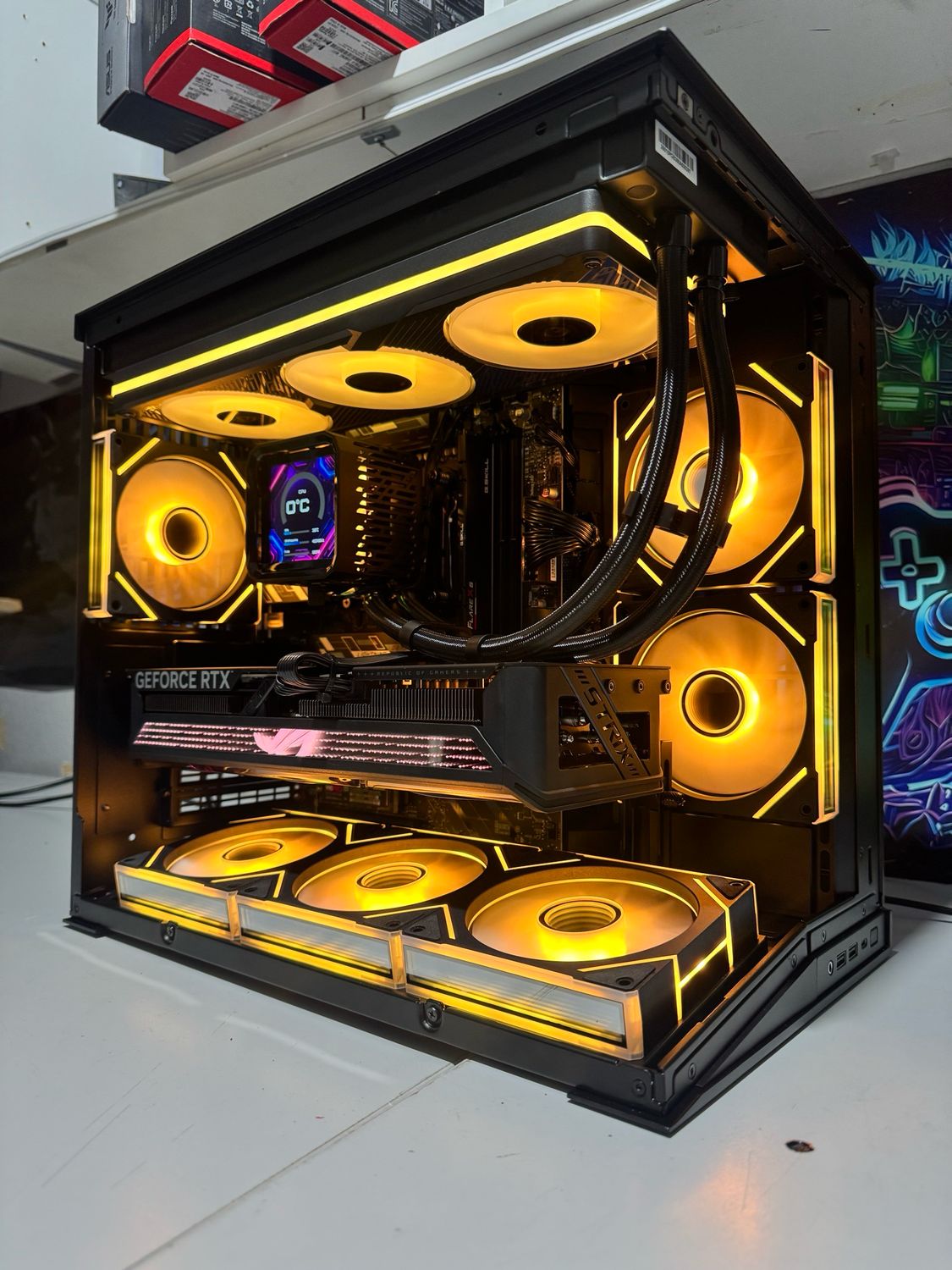 Gaming PC Asus Rog  Strix 5070TI+ 78X3D 32  GB DDR5 Cl30+ 1Tb Samsung ssd