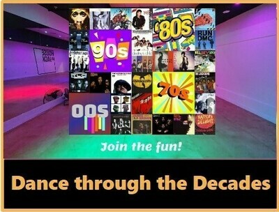 Dance the Decades: 6.30pm, Fri 27th May with Ashley