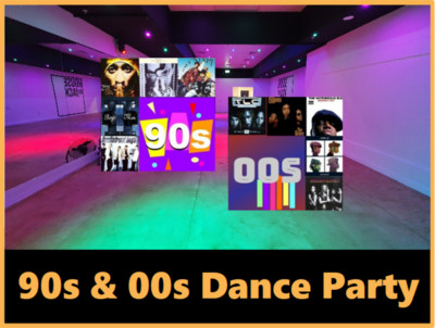 90s & 00s Dance Party - Friday 24th March with Kijean