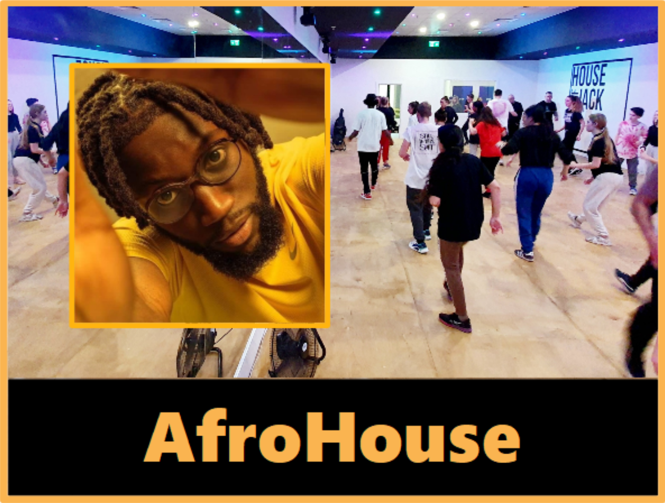 AfroHouse (open level) with Emanuel, NEW TIME: Mon 19th Feb, 7.45-8.45pm
