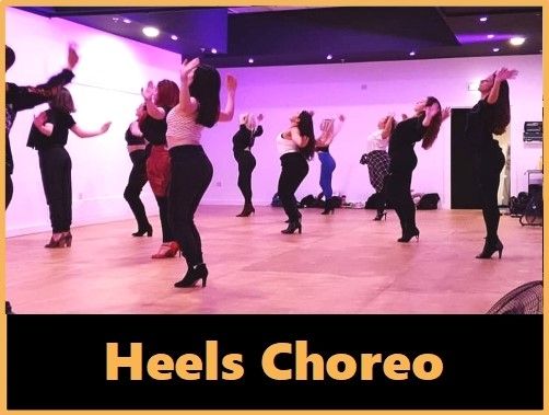 Heels Class, Intermediate level, 7.15-8.15pm, Weds 14th Jan with Callum