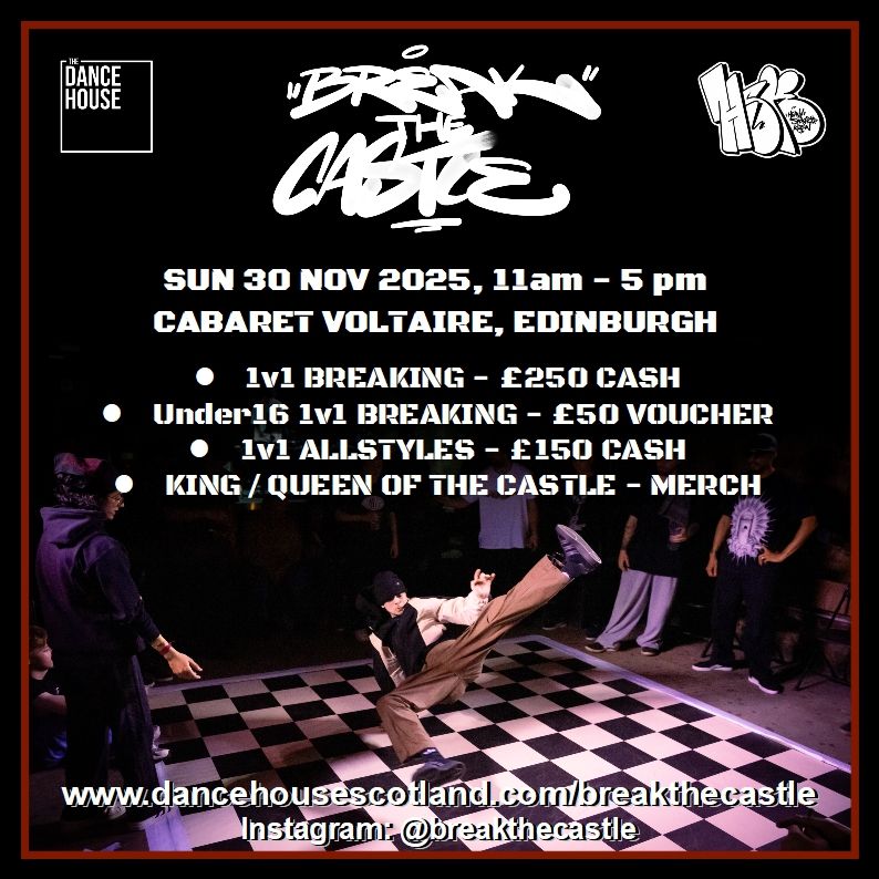 ENTRANT Break The Castle: 1v1 Breaking: Sun 30 November 2025