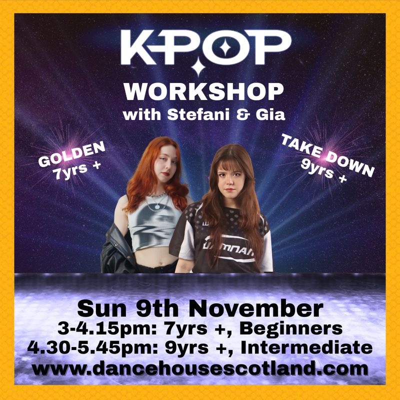 K-Pop Workshop: Sun 9th November, 4.30-5.45pm, Intermediate level age 9+: Take Down