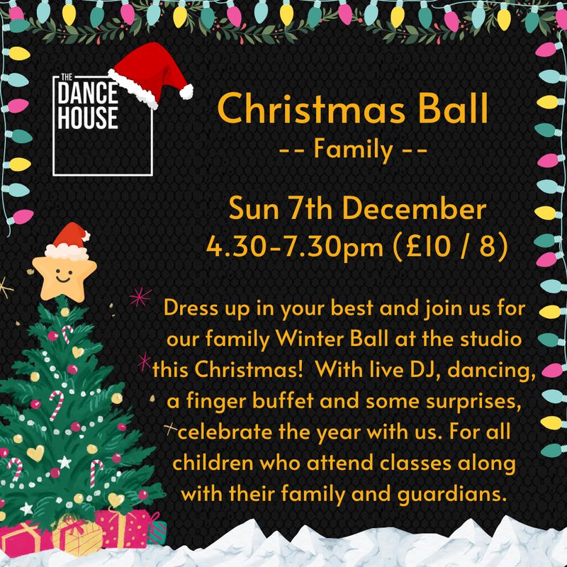 Family Christmas Ball - Sunday 7th December
