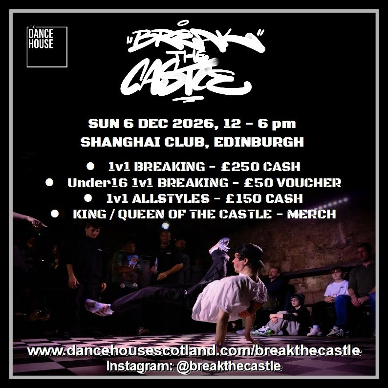 ENTRANT Break The Castle: Sun 6 Dec 2026