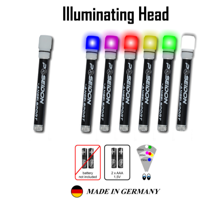 Tête éclairante pour marqueur bouée illuminée Poseidon