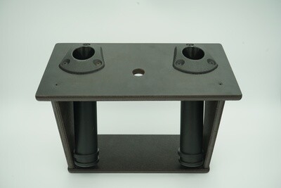 Support canne / échosondeur sur glissière de banc Support canne / échosondeur sur glissière de banc