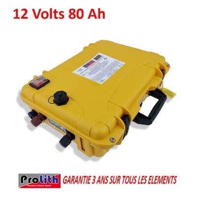 Batterie Prolith 12 V 80 A