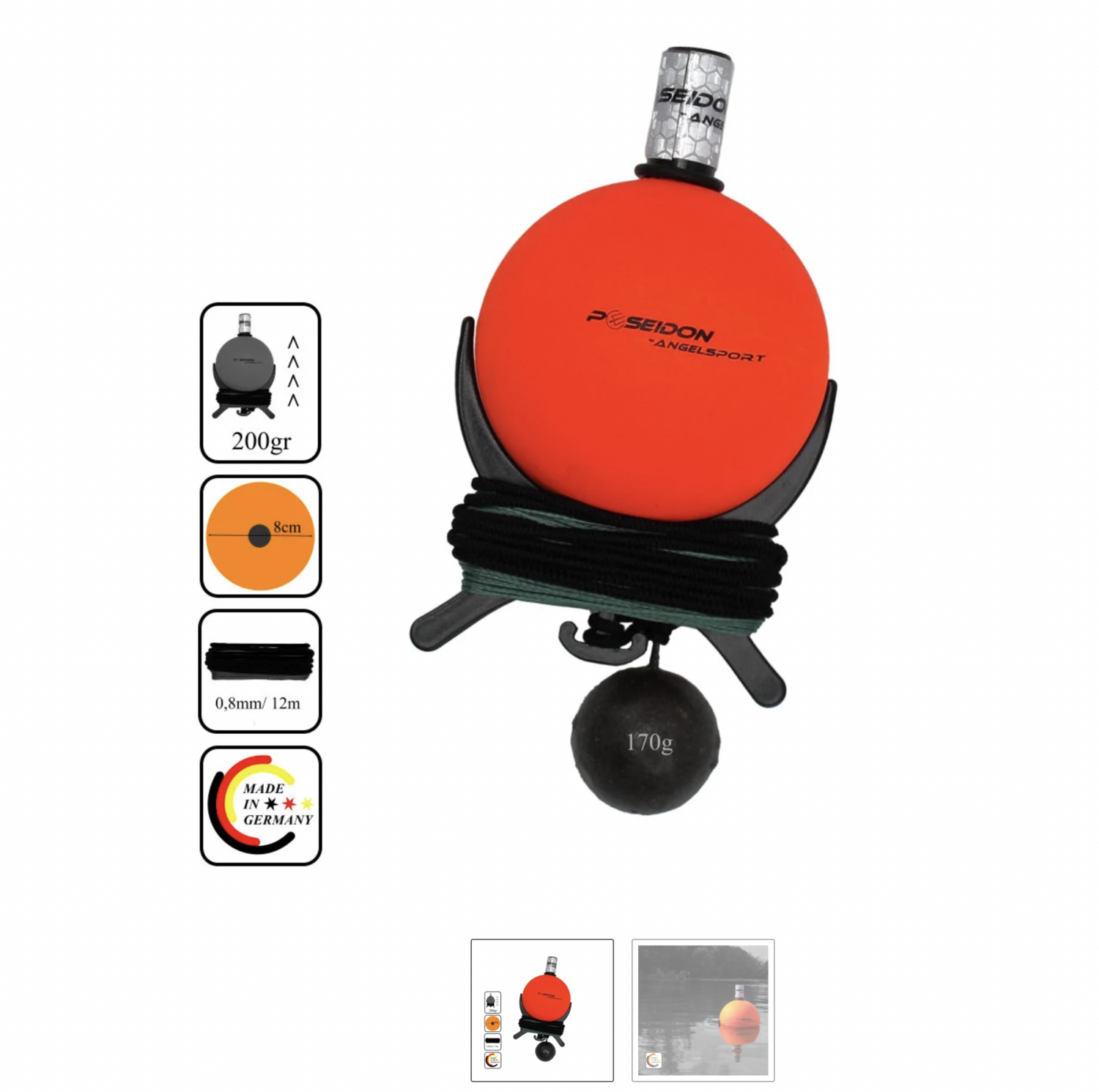 Ball Marqueur Poseidon orange