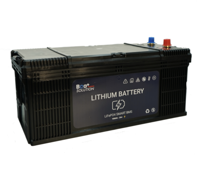 Batterie lithium Lifepo4 24V 100A Boat Solution France