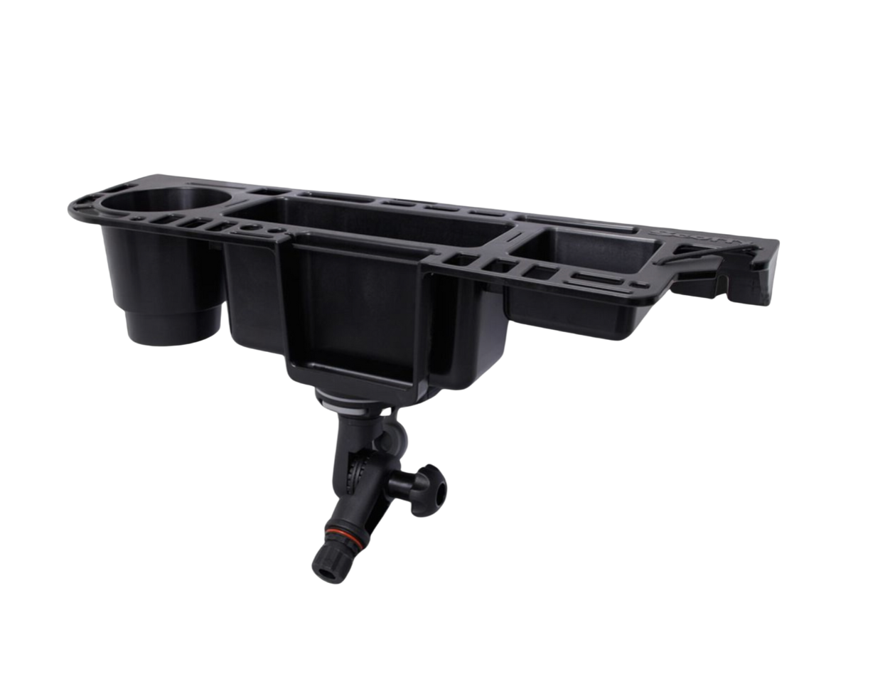 Plateau porte-boissons, téléphone portable et ustensiles de pêche Scotty avec aimant et adaptateur pour fixation Fasten Borika