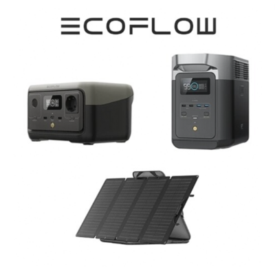 EcoFlow / Stations électriques / Panneaux solaires / Glacière