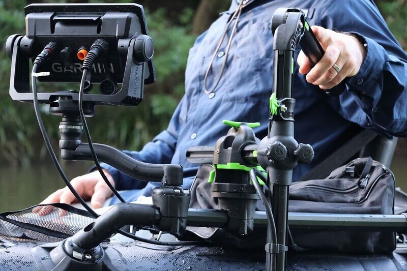 Support sonde livescope Hexx live pole 30 | RAILBLAZA