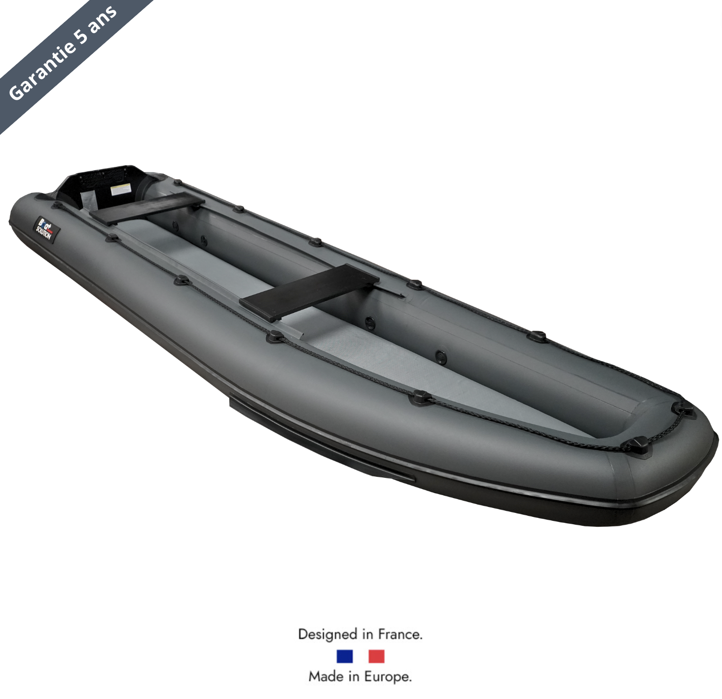 Canoë 330 avec tableau arrière | Boat Solution France