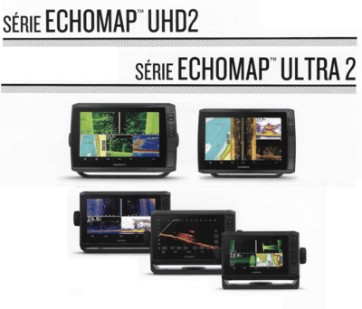 Echosondeur Garmin série EchoMAP UHD2 / EchoMAP Ultra2 / New 2024