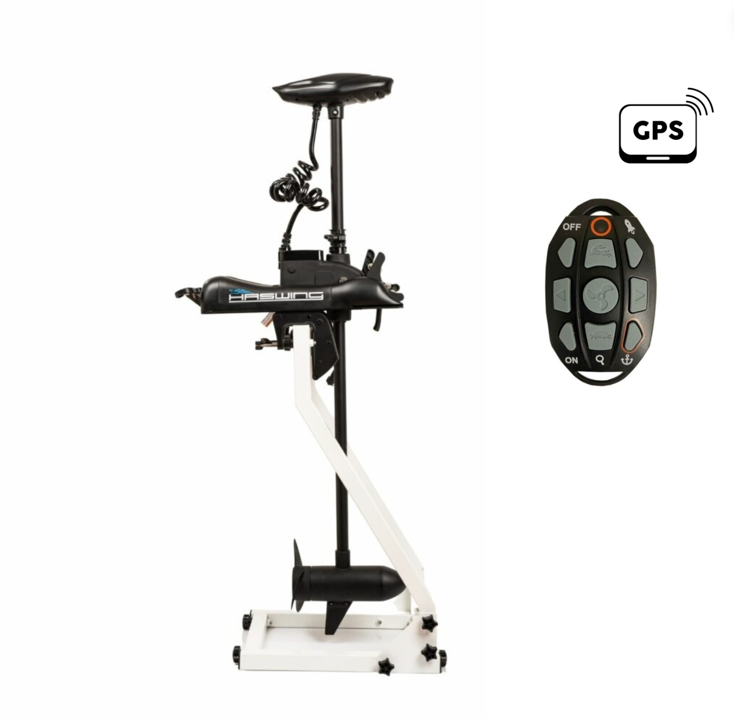 Moteur électrique Cayman B - 80 Lbs - 24 V - GPS version G1.5 - arbre 152cm