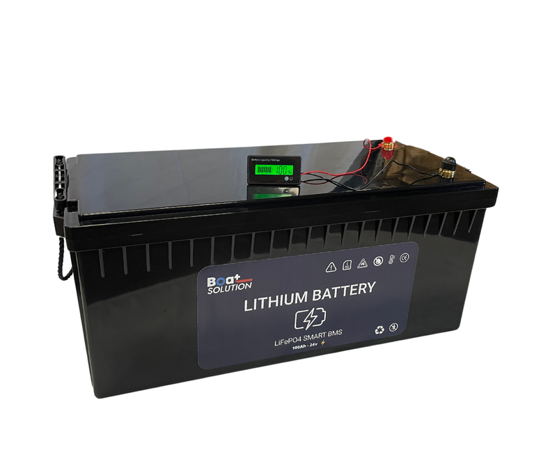Batterie lithium Lifepo4 24V 100A Boat Solution France