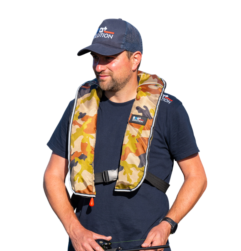 Gilet de sauvetage automatique camouflage Boat Solution