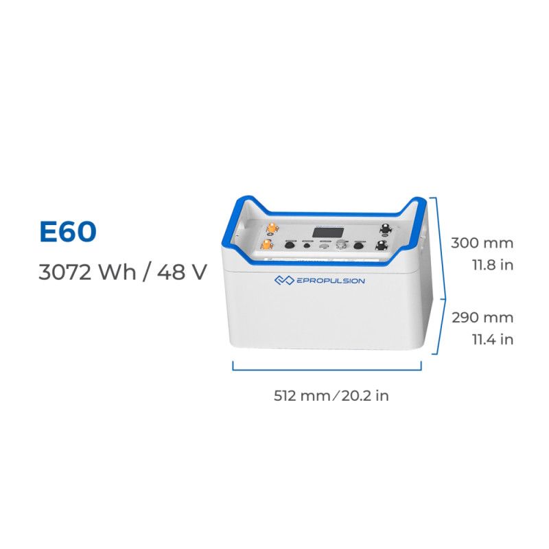 Batterie ePropulsion lithium LiFePO4 E-Series E60