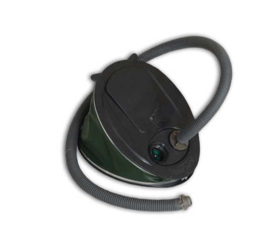 Pompe à pied pour bateau pneumatique