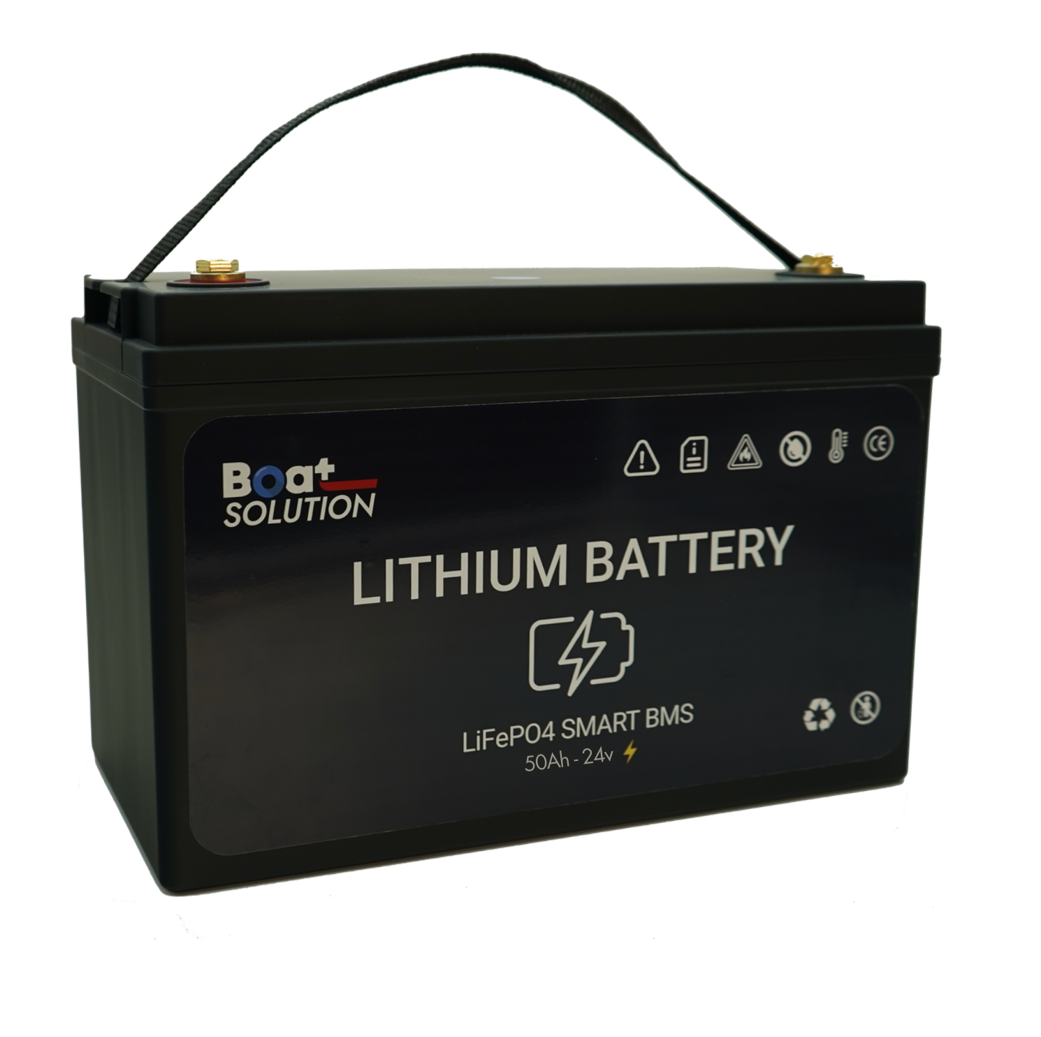 Batterie lithium Lifepo4 24V 50A Boat Solution France