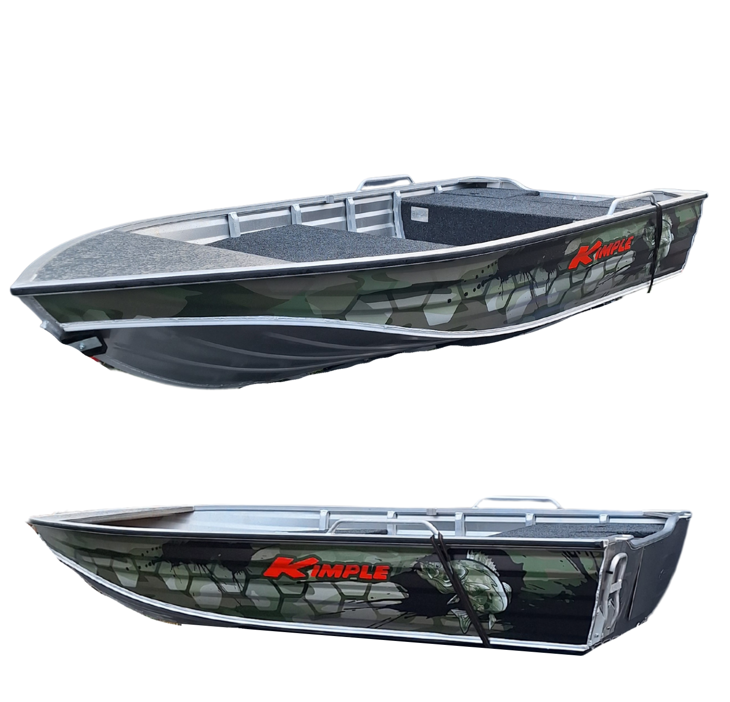 Barque KIMPLE Hunter 395 M avec kit deco