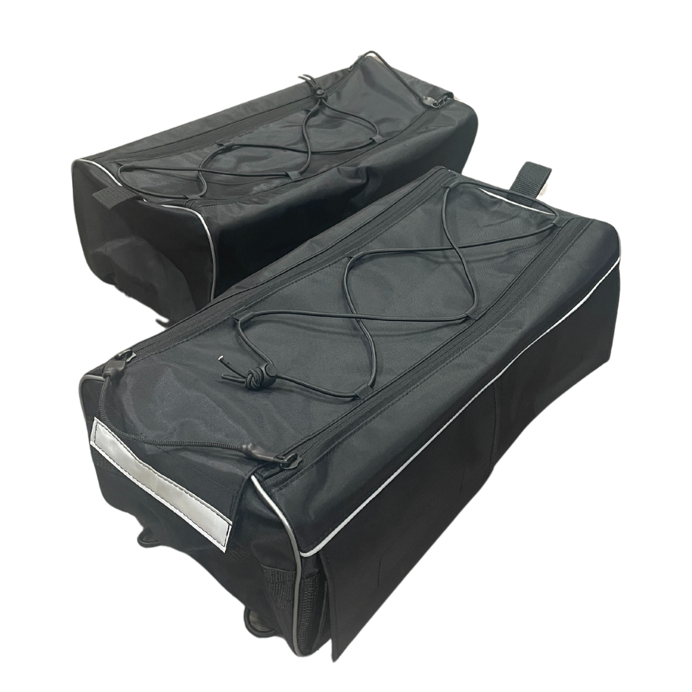 Sacoches tissu à fixer sur flotteur de float tube (colle et pinceau fournis)