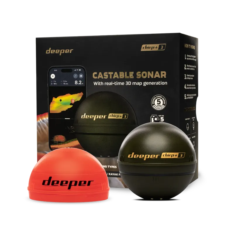 Deeper sondeur CHIRP+3
