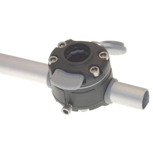 Embase Fast-clip tube rond Ø22/25 mm | Fasten Borika