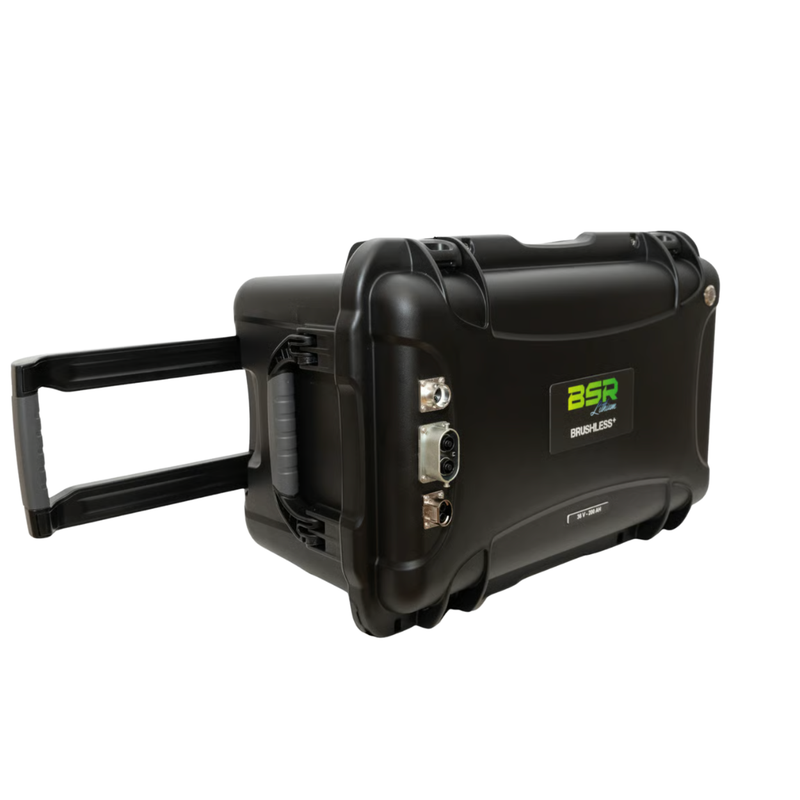 Batterie Lithium BSR Valise BRUSHLESS+ LifePO4 Gen3 36V/200Ah + chargeur étanche 25A Batterie Lithium BSR Valise BRUSHLESS+ LifePO4 Gen3 36V/200Ah + chargeur étanche 25A