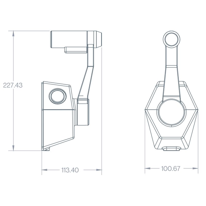 Momentum Commande à distance Momentum MT-2 pour Moteur électrique Momentum M10
