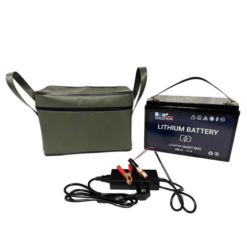 Batterie lithium Lifepo4 12V 180A Boat Solution France