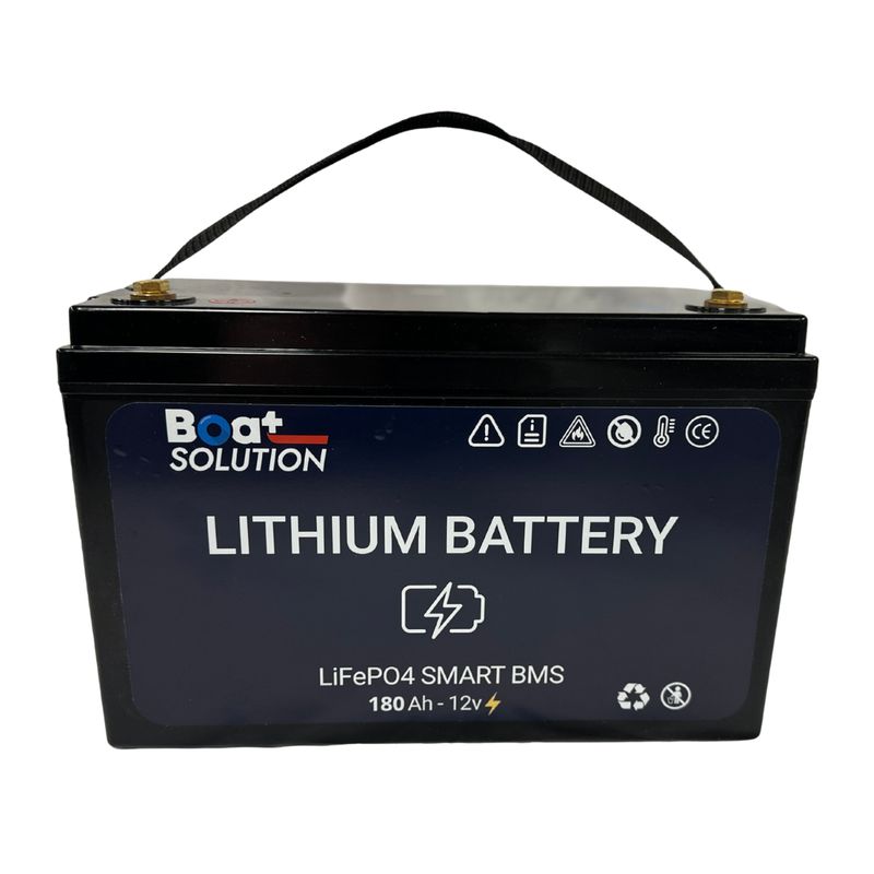 Batterie lithium Lifepo4 12V 180A Boat Solution France