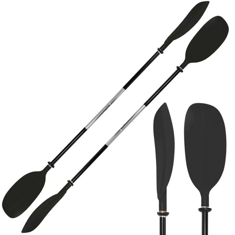 Pagaie de kayak asymétrique (Manche Déclipsable)