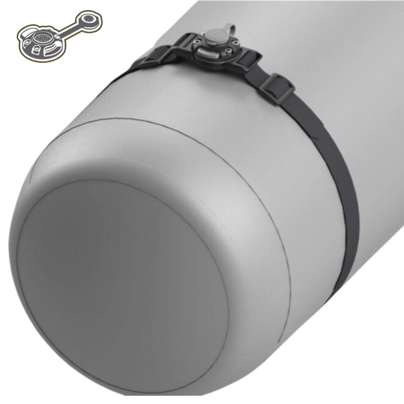 Sangle clip rapide pour float tube (échosondeurs ...) | Fasten Borika