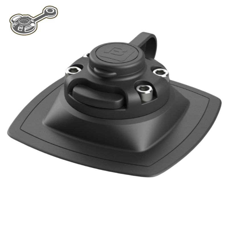 Plateforme avec clip rapide à coller (colle et pinceau fournis) | Fasten Borika